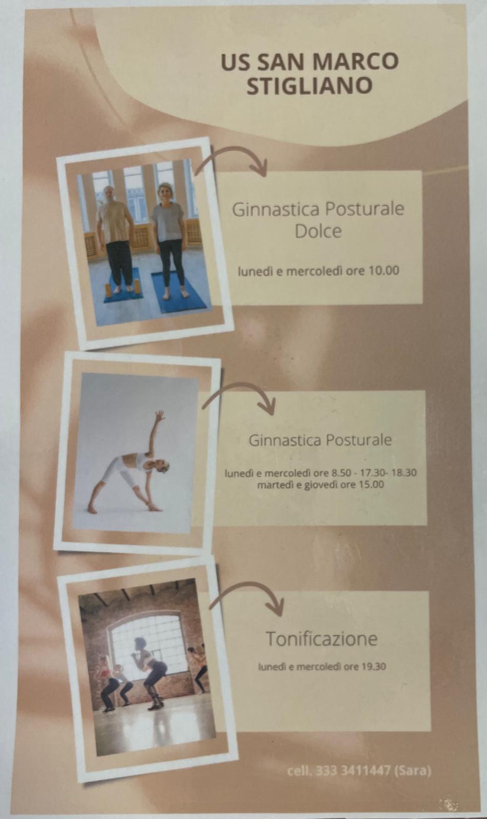 Sara Corsi di Ginnastica Ginnastica